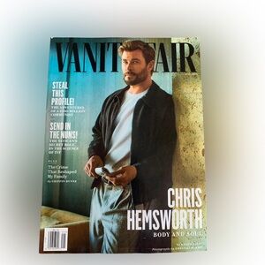 Vanity Fair Magazine with Chris Hemsworth Cover May 2024 BRAND NEW